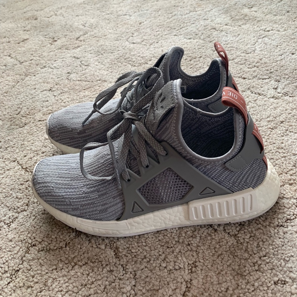 Adidas NMD grey & pink | Size 8